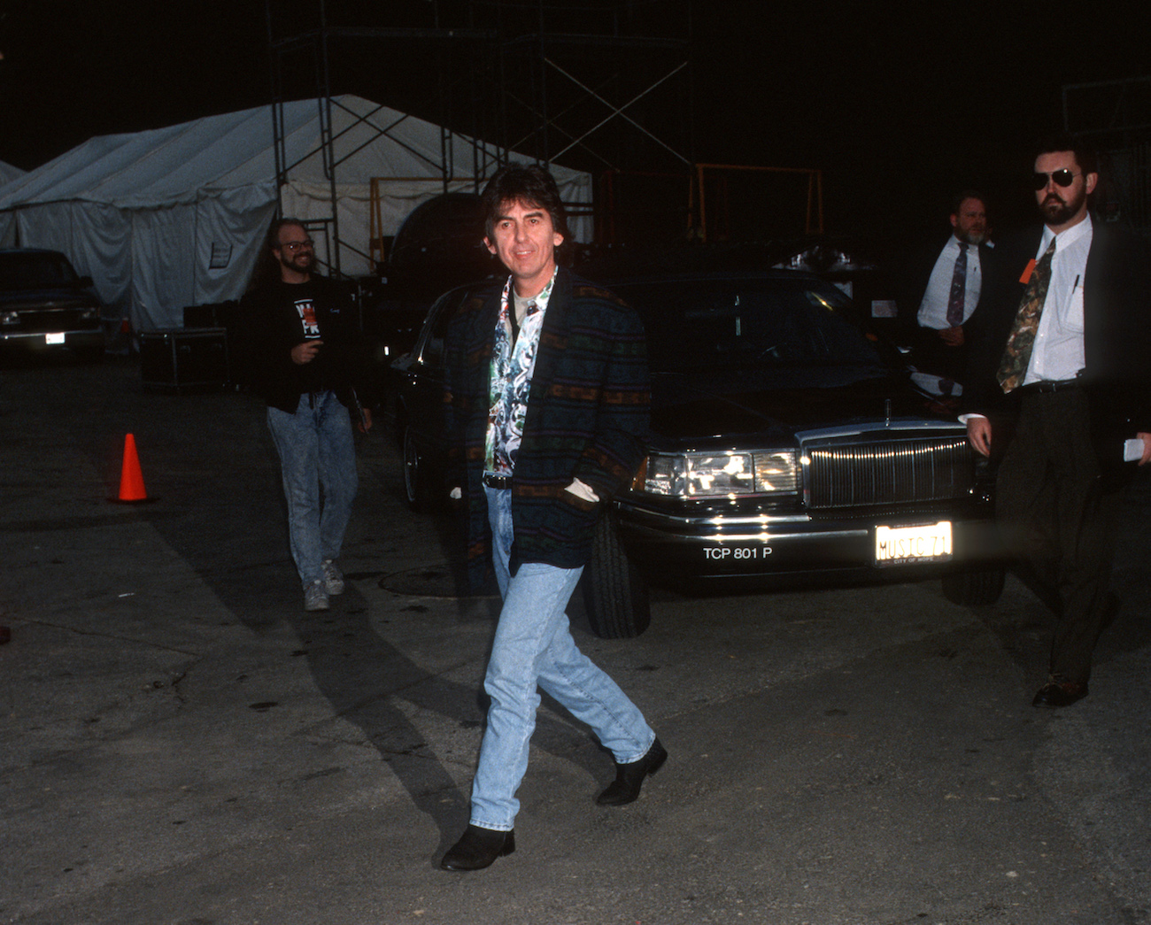 George Harrison at the 1992 Billboard Music Awards.