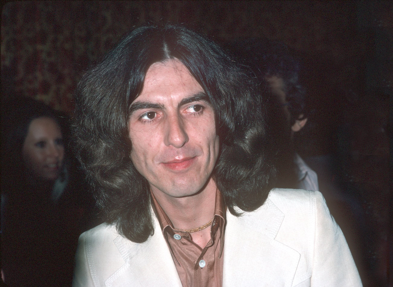 George Harrison at an event in 1978.