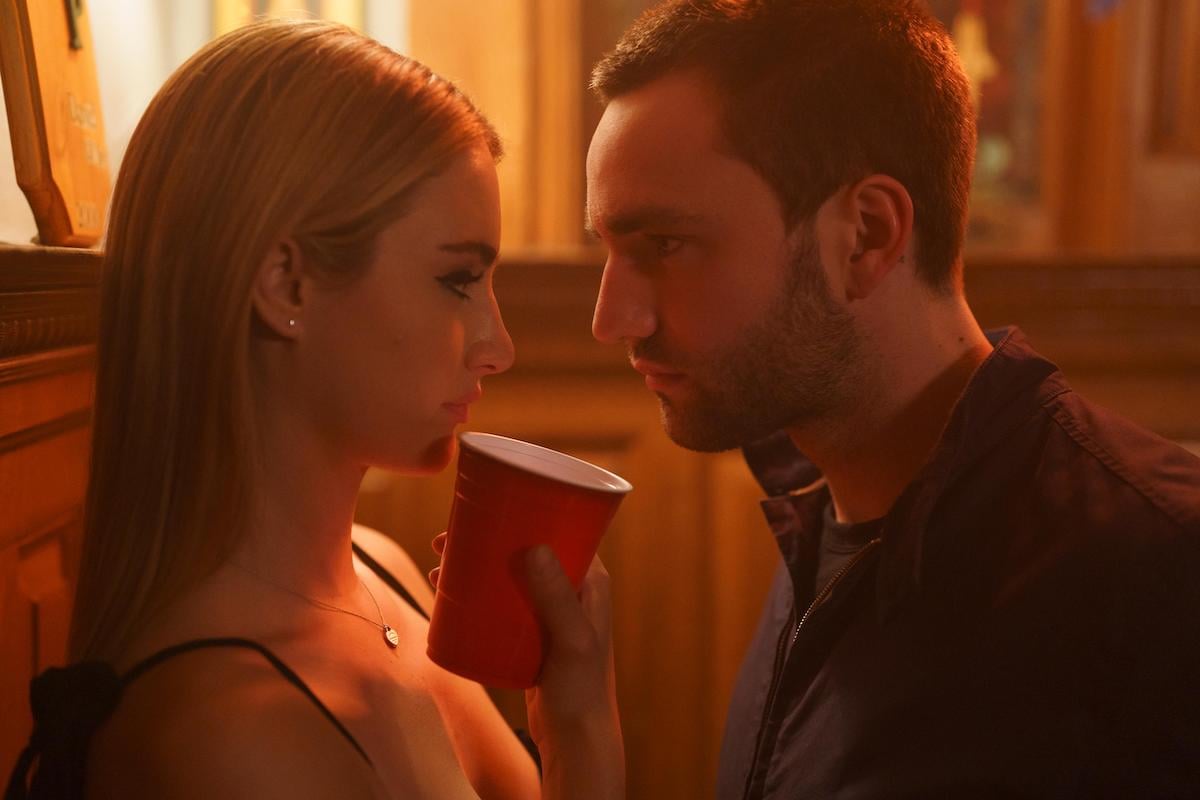 Grace Van Patten and Jackson White in a scene from 'Tell Me Lies' Season 1, whose characters go home for the holidays in 'Tell Me Lies' Season 1 Episode 5: 'Merry F*cking Christmas'