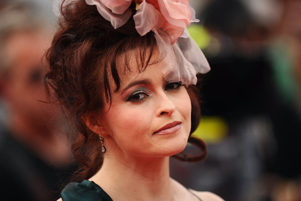 Harry Potter alum Helena Bonham Carter (Bellatrix Lestrange)