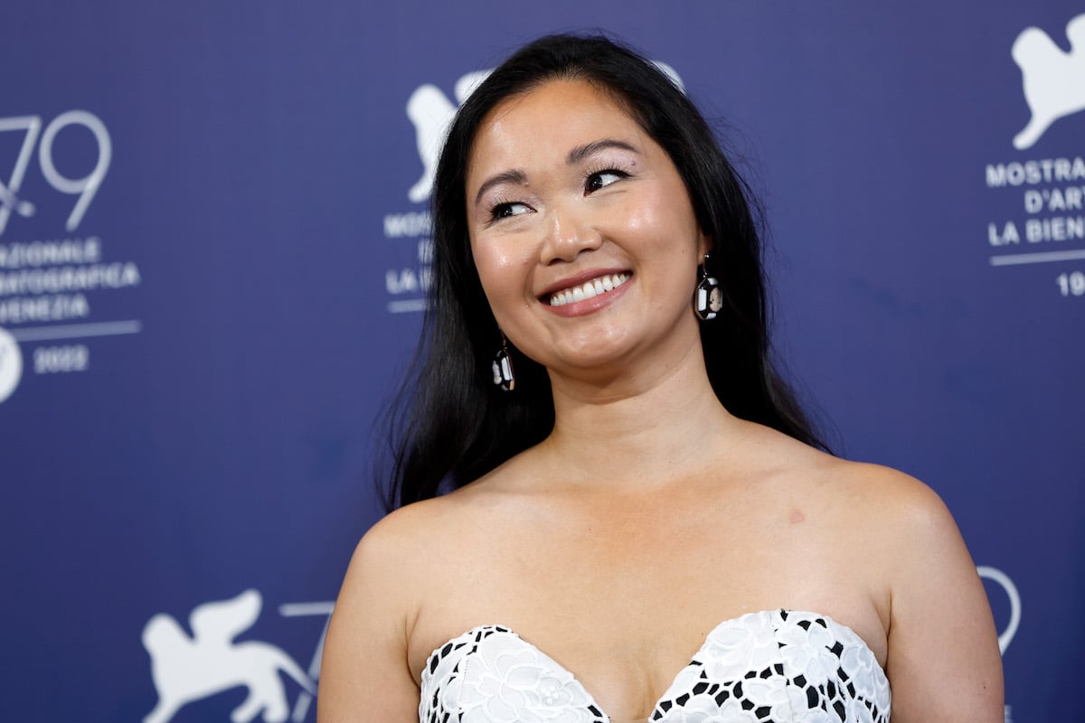 Hong Chau attends the photocall for "The Whale" at the 79th Venice International Film Festival