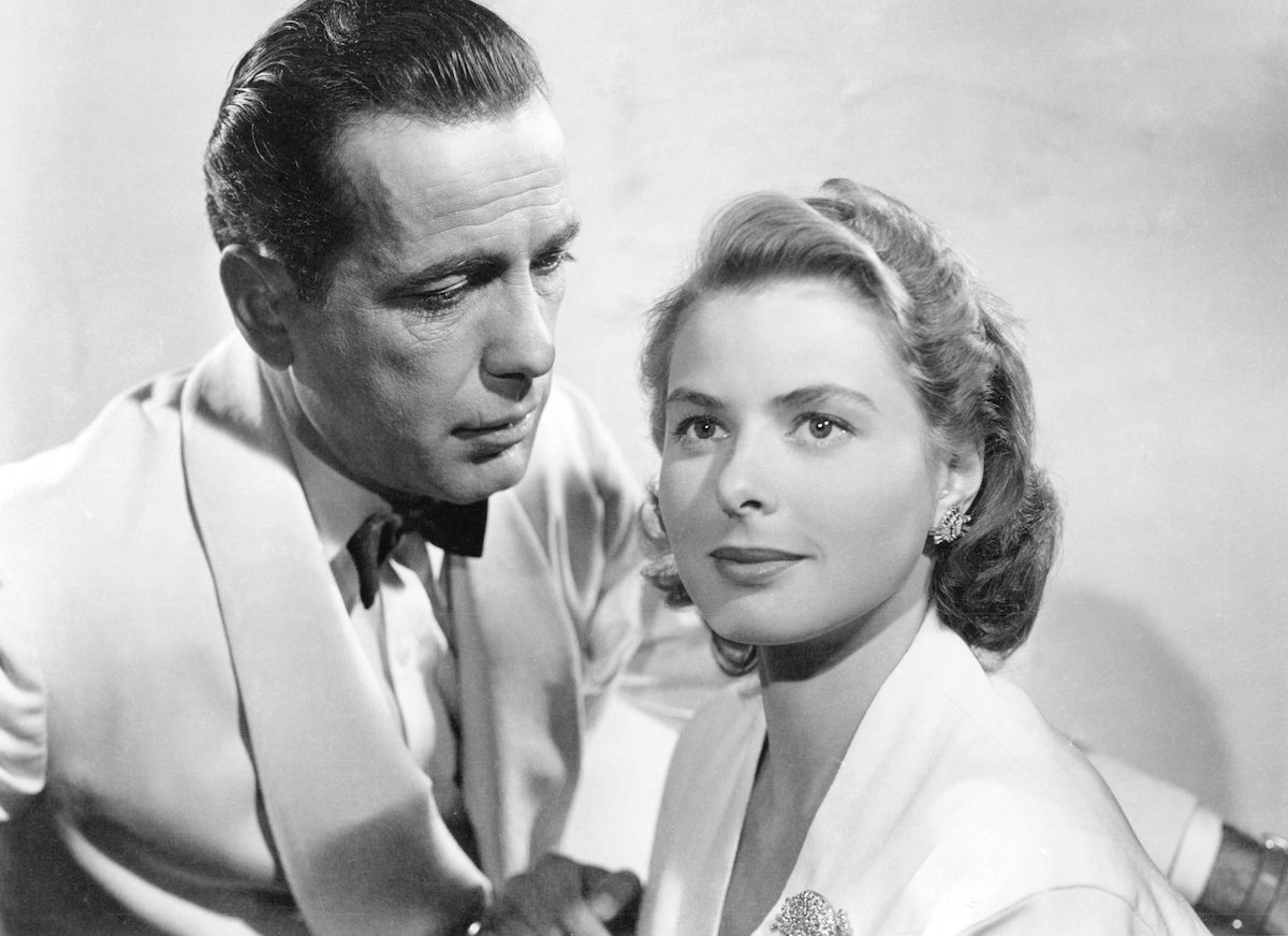 Humphrey Bogart and Ingrid Bergman dated real life