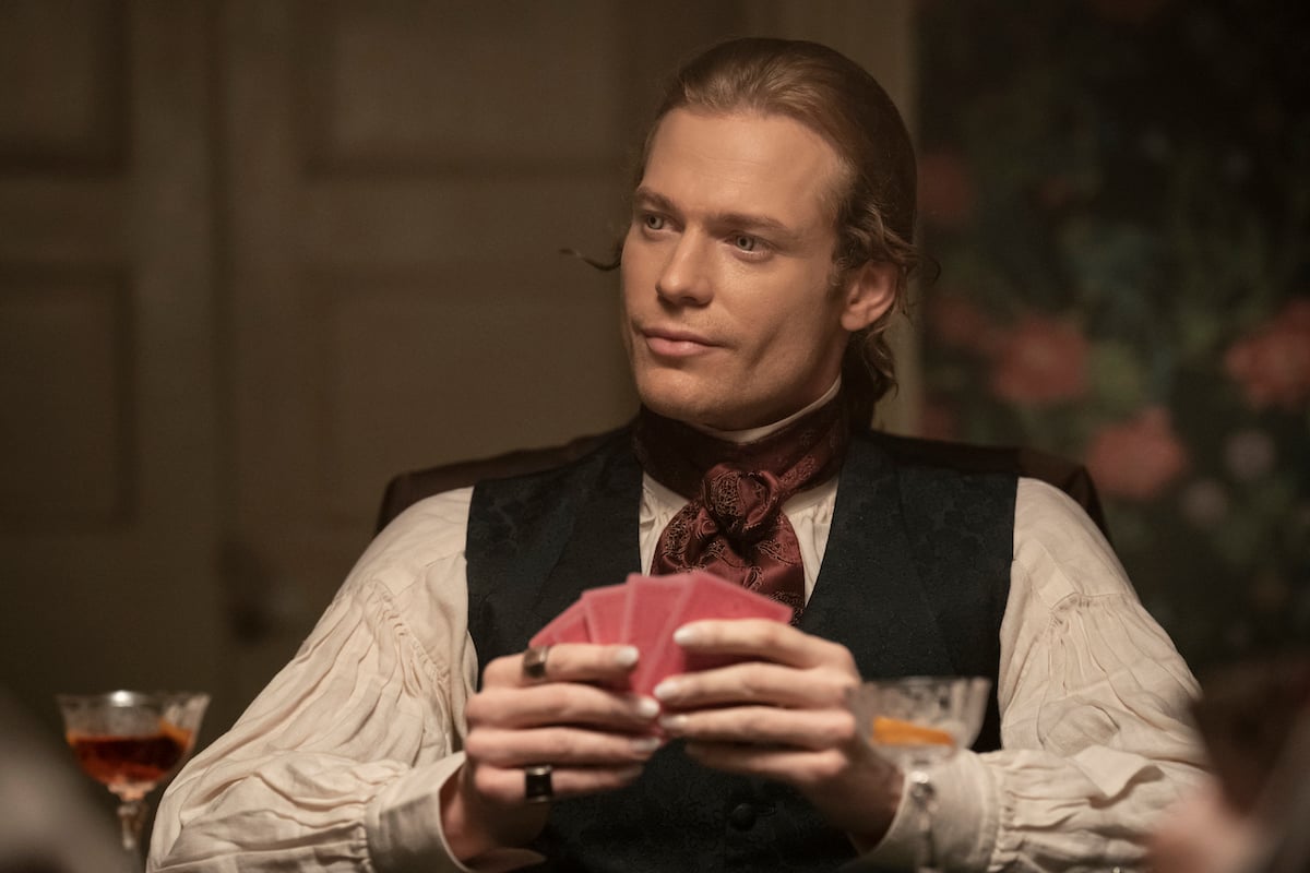 'Interview with the Vampie': Lestat (Sam Reid) holds a hand of cards