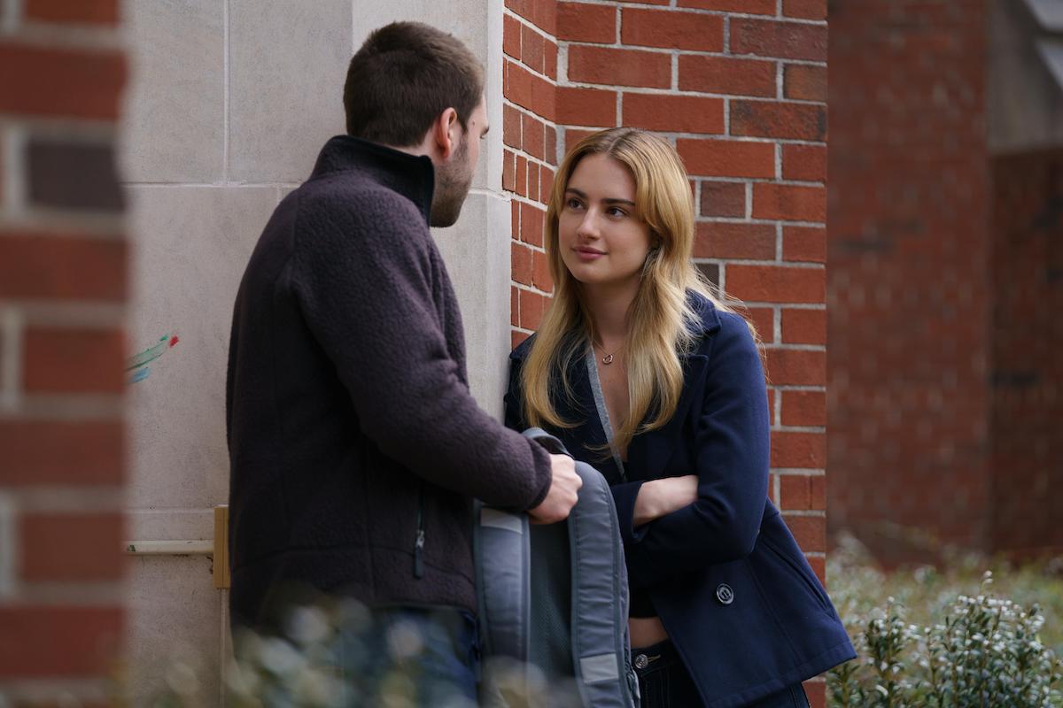 Jackson White and Grace Van Patten in 'Tell Me Lies' Season 1 Episode 3: 'We Don't Touch, We Collide'