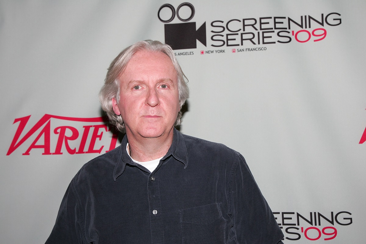 James Cameron at a screening for 'Avatar.'