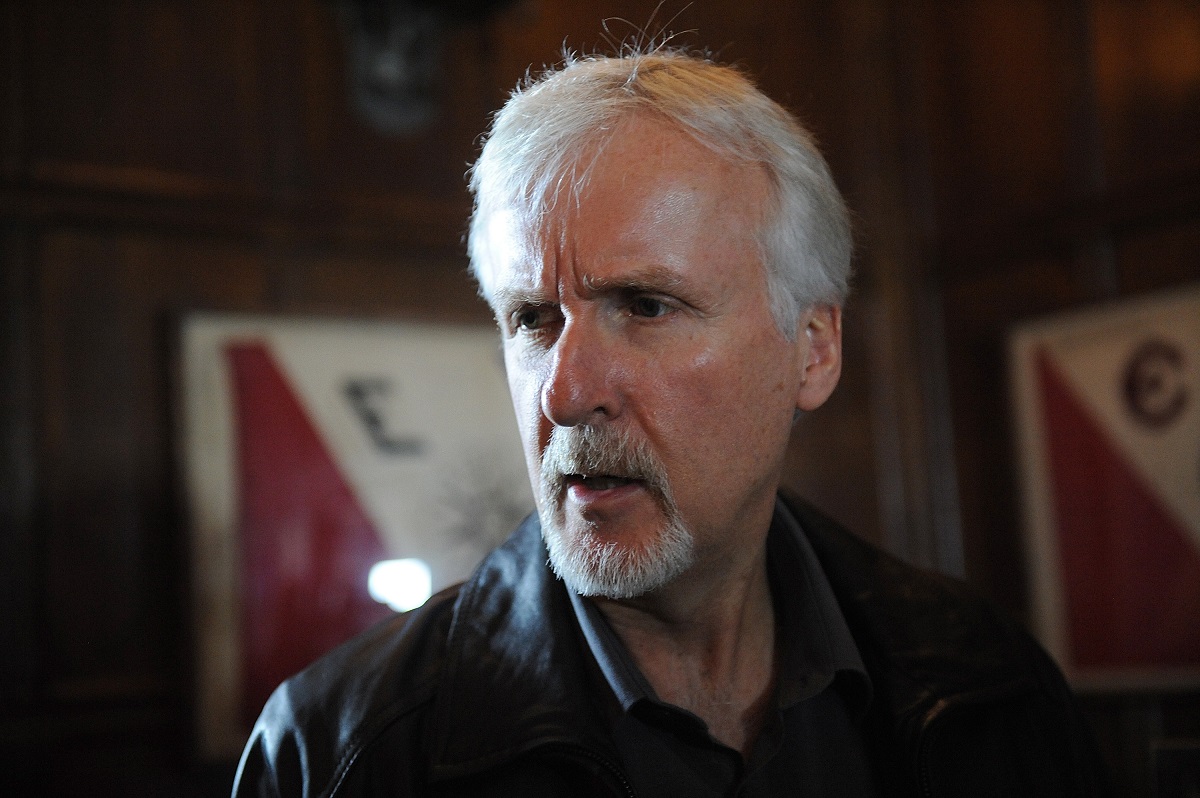 James Cameron attending the 109th Explorers Club Annual Dinner.