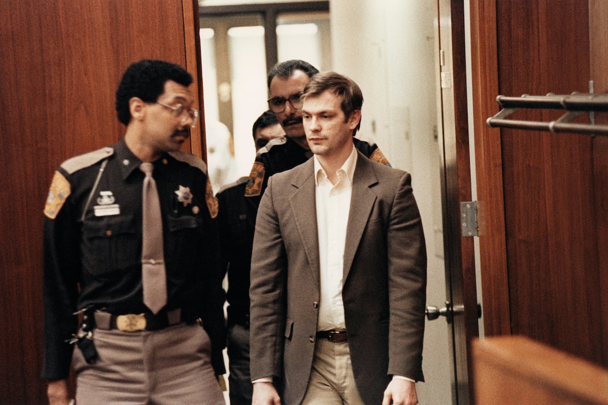 Jeffrey Dahmer in court in 1992