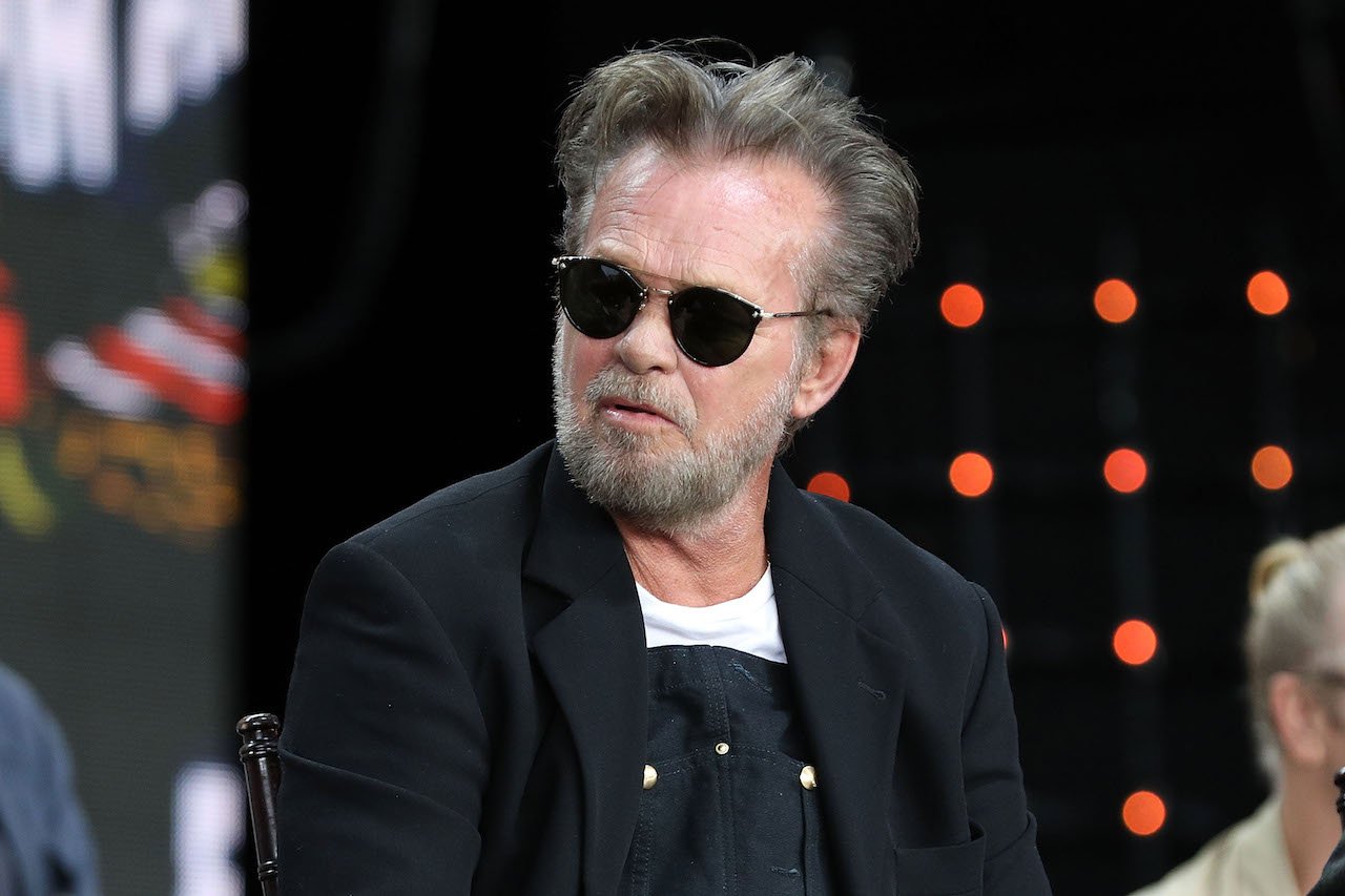 John Mellencamp, pictured at a press conference at Farm Aid 2018, said he didn't need a great big home in Montecito.
