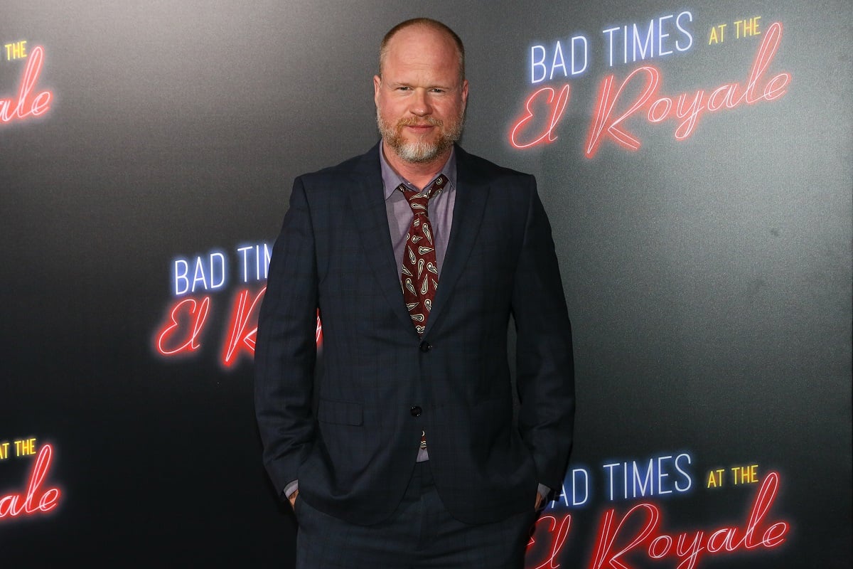 Joss Whedon at the 'Bad Times At The El Royale' premiere.