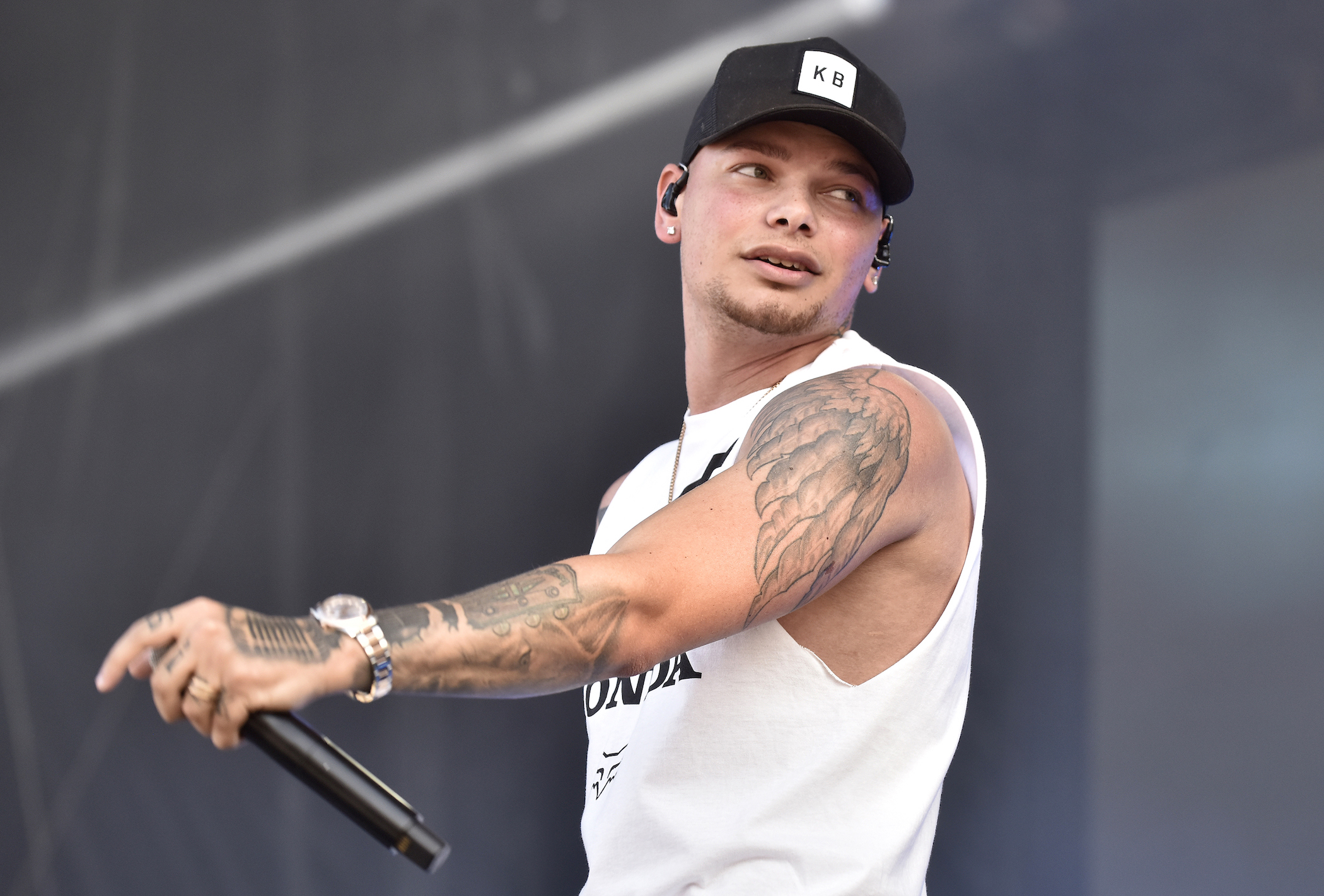 Kane Brown performs during the 2019 Tortuga Music Festival