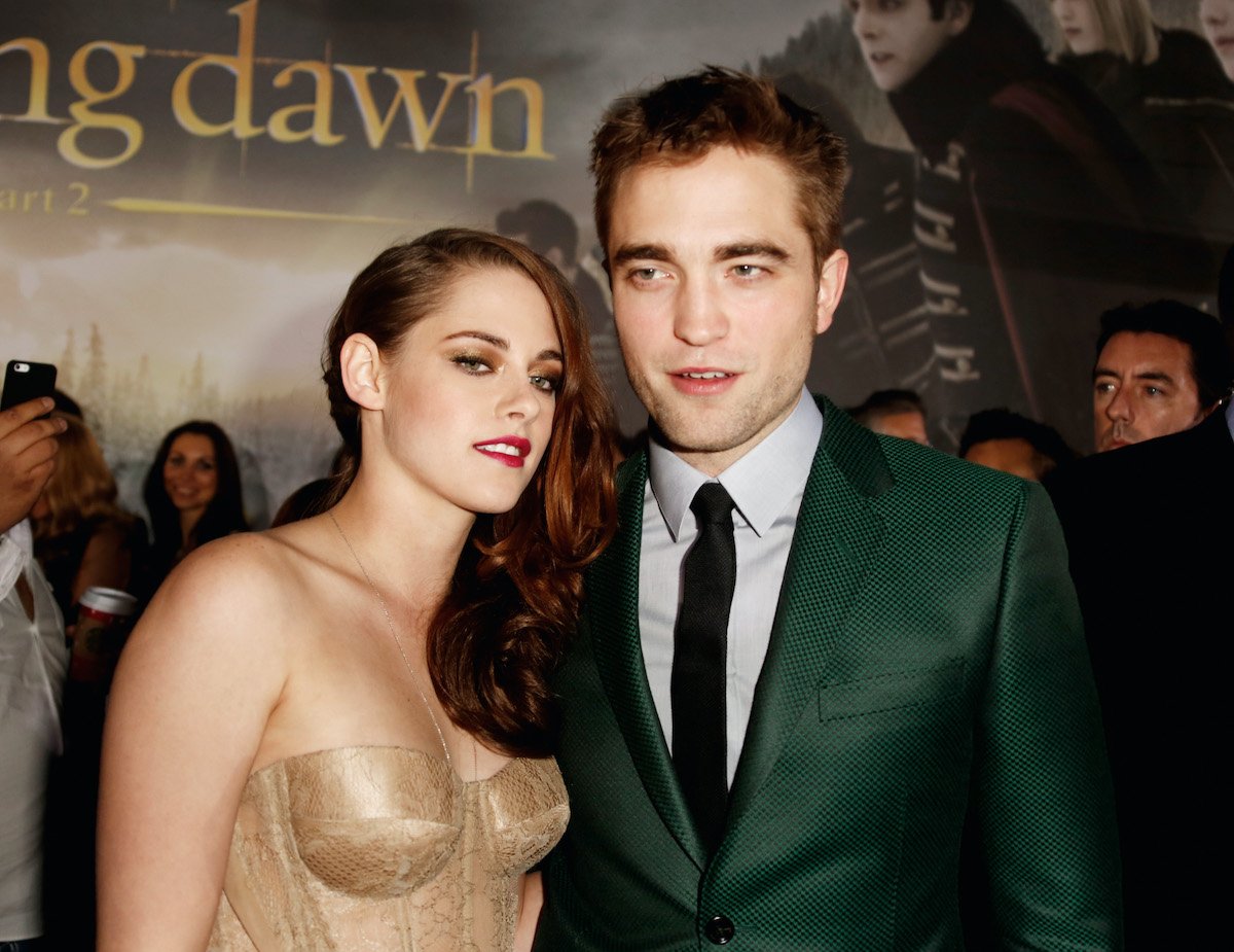 Twilight actors Kristen Stewart and Robert Pattinson