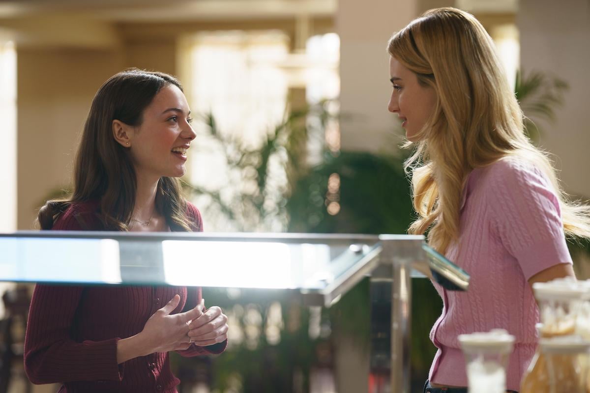 Lily McInerny and Grace Van Patten in 'Tell Me Lies' Season 1 Episode 1: 'Lightning Strikes'