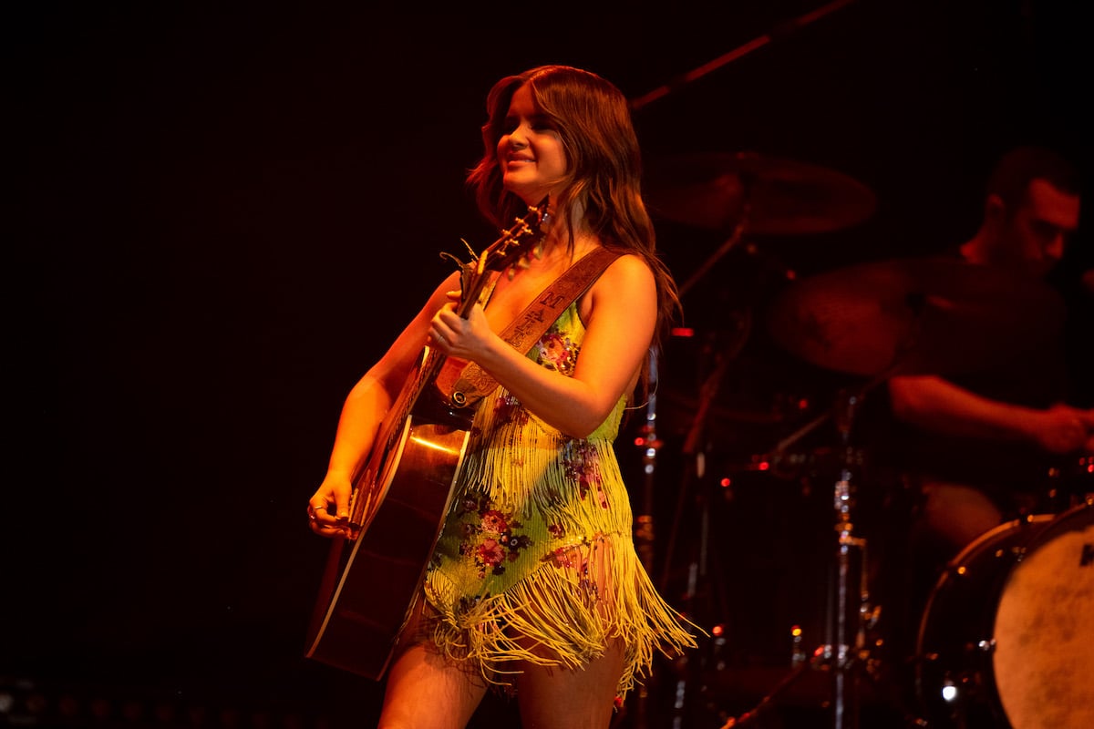 Maren Morris performing onstage