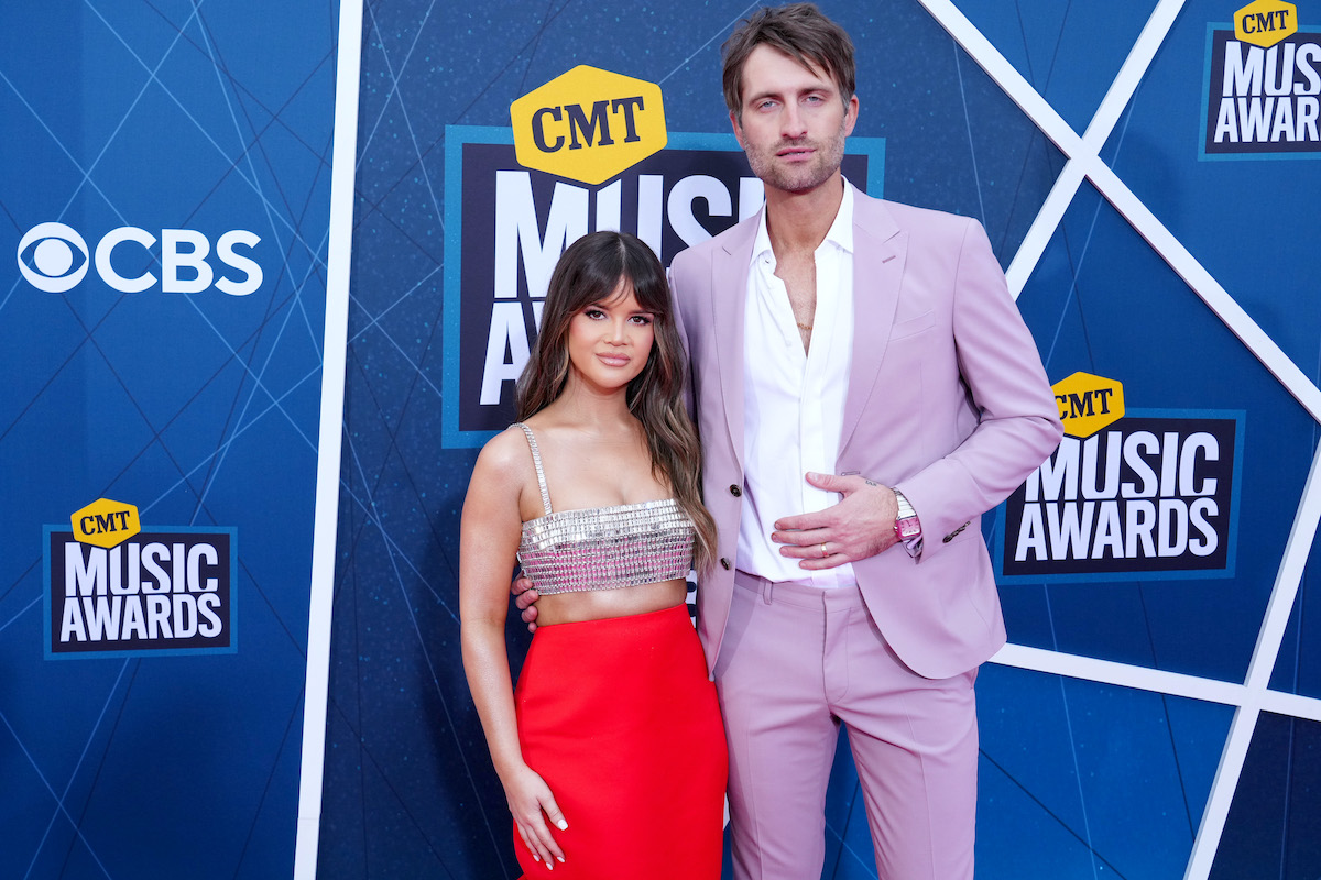 Maren Morris and Ryan Hurd smiling