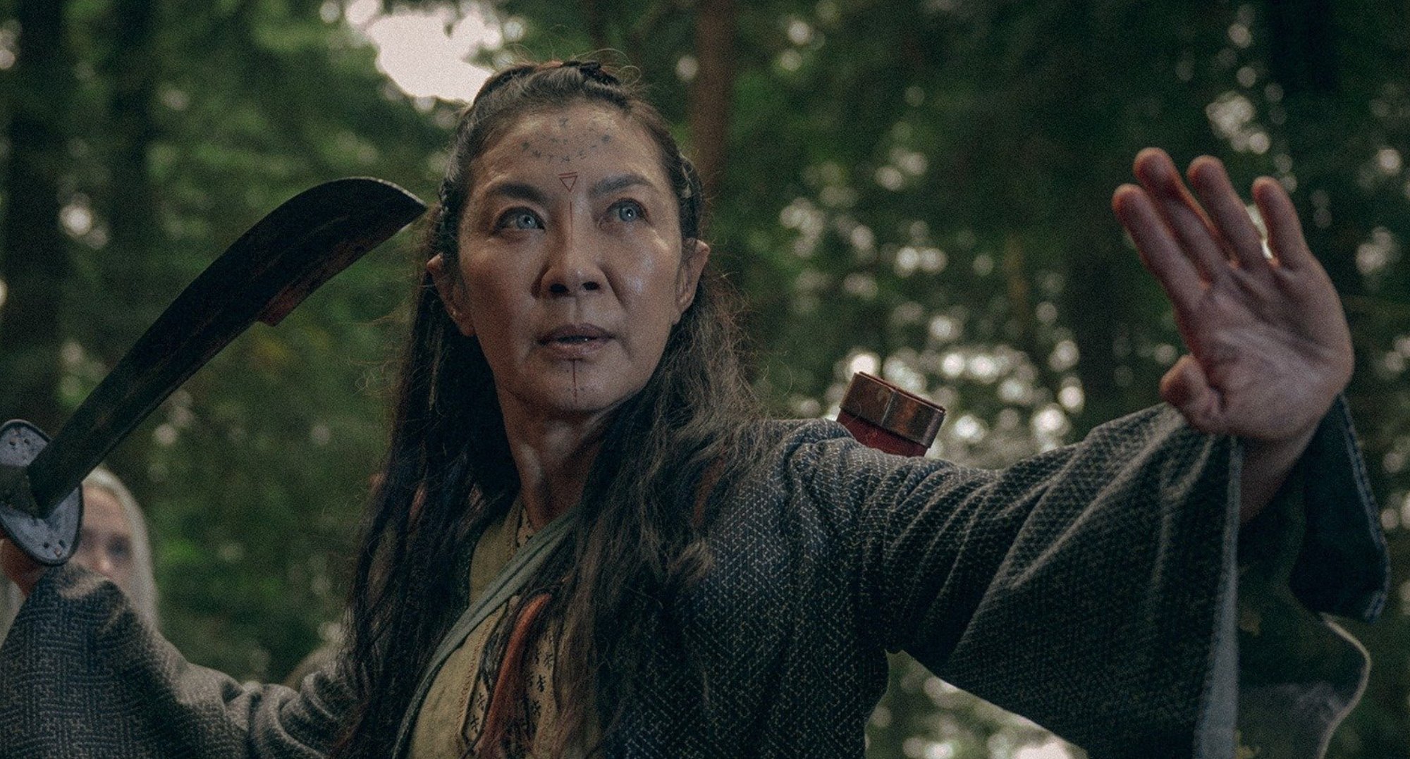 Michelle Yeoh as Scian in 'The Witcher Blood Origin.'