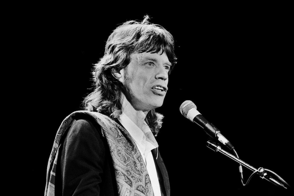 Mick Jagger inducts The Beatles into the Rock & Roll Hall of Fame in 1988. Jagger's speech included a story about the first time he met the Fab Four