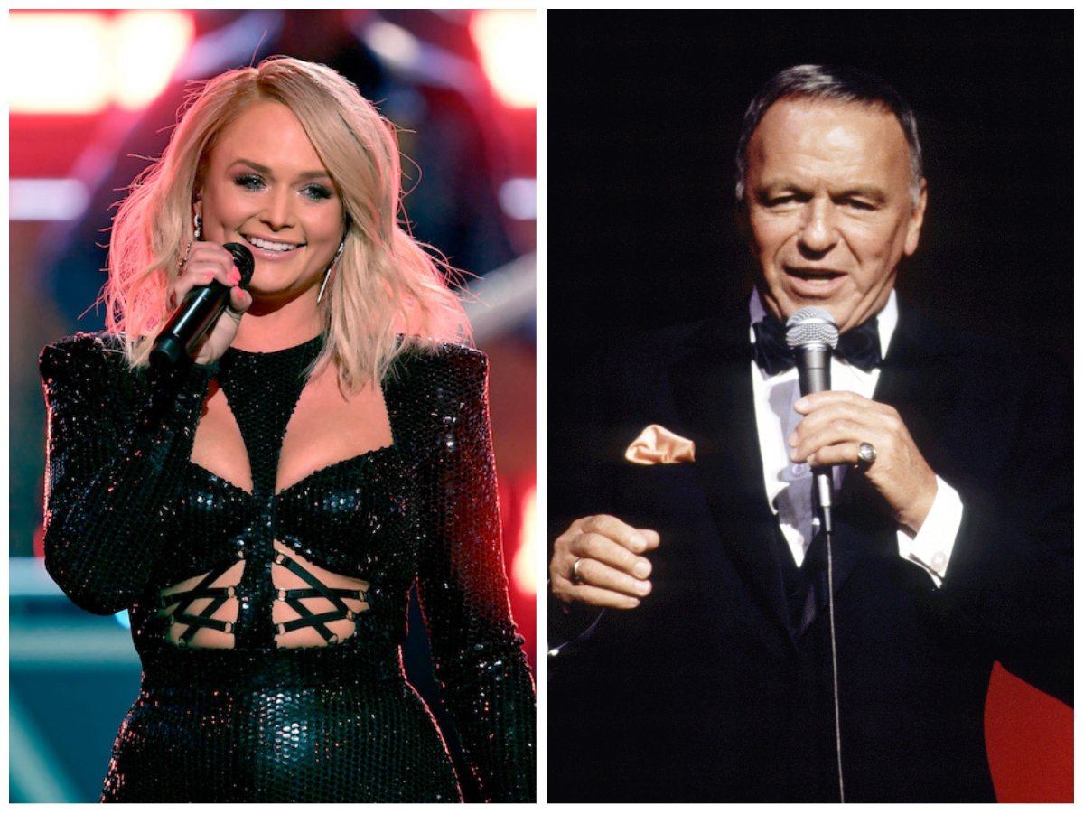 Miranda Lambert and Frank Sinatra