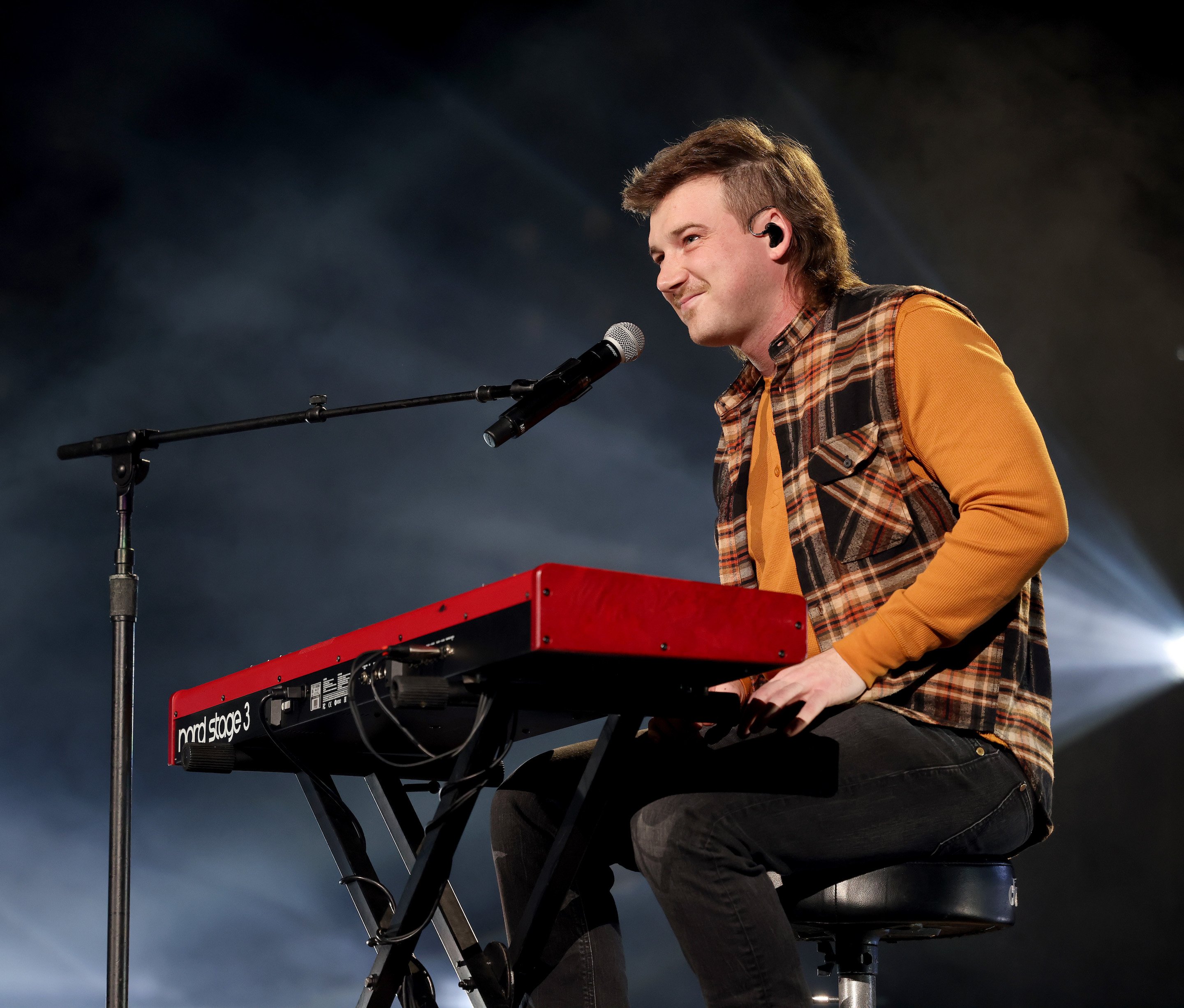 Morgan Wallen performs at the Ryman Auditorium