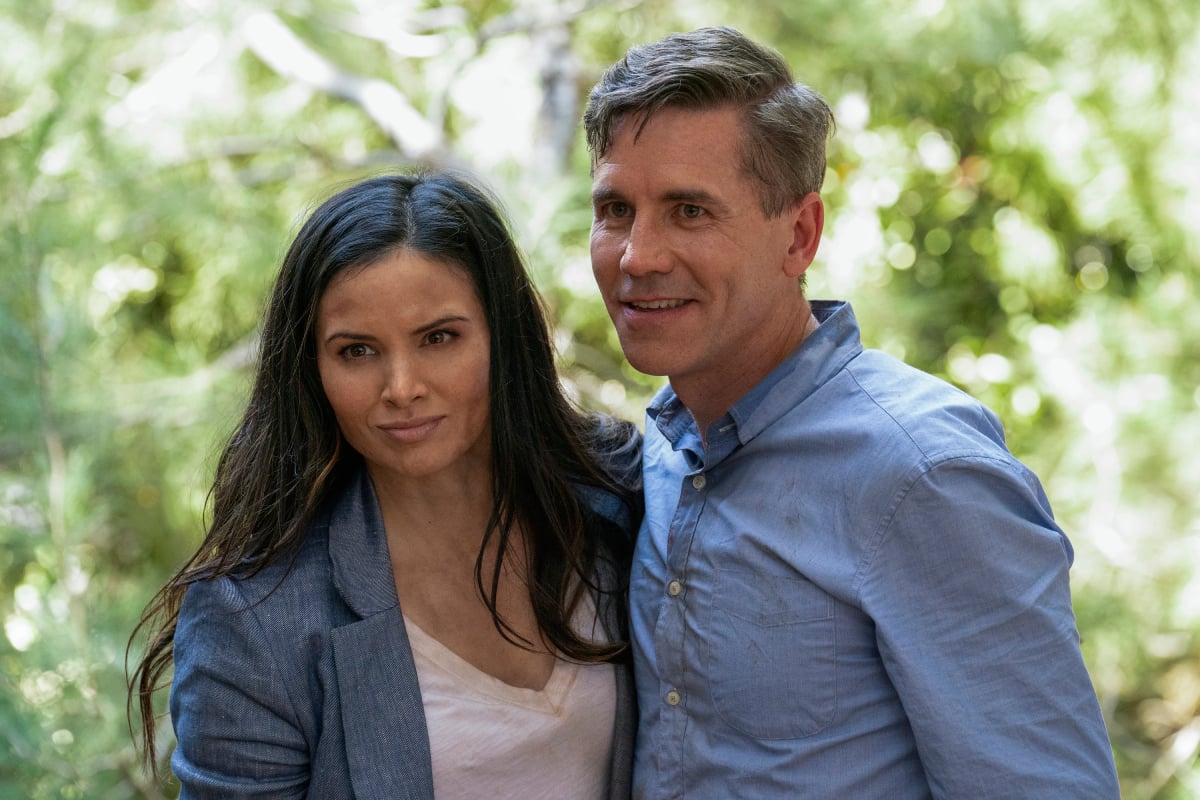 NCIS Season 20 Katrina Law as NCIS Special Agent Jessica Knight and Brian Dietzen as Jimmy Palmer