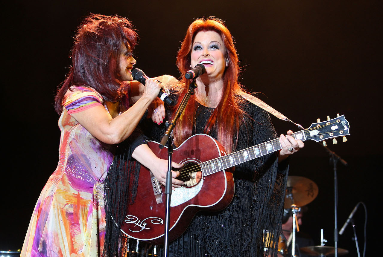 Naomi Judd and Wynonna of The Judds perform during day 2 of Stagecoach, California's Country Music Festival held at the Empire Polo Field on May 3, 2008