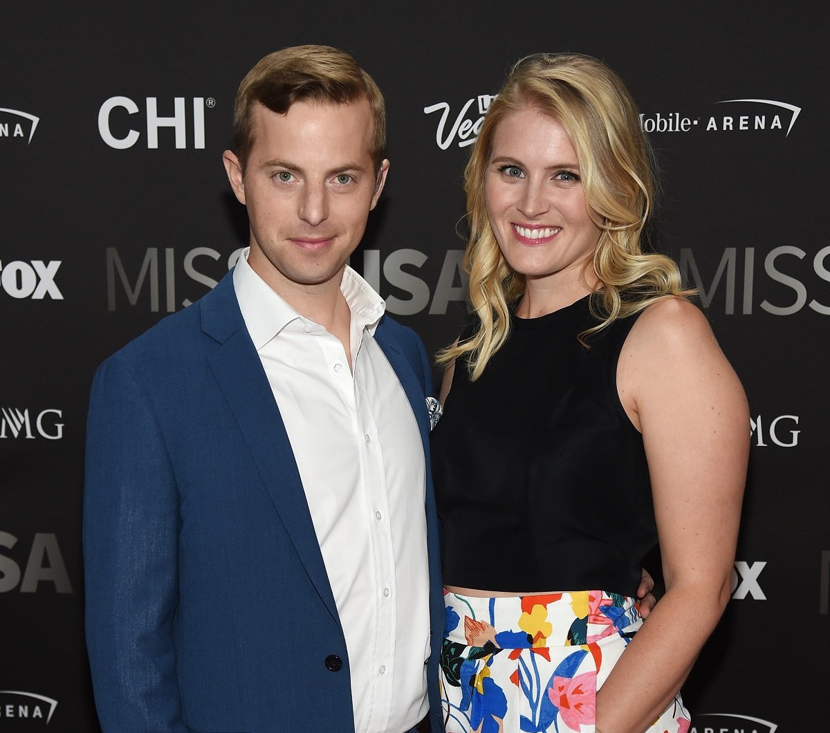 Ned Fulmer and Ariel Fulmer attend the 2016 Miss USA pageant