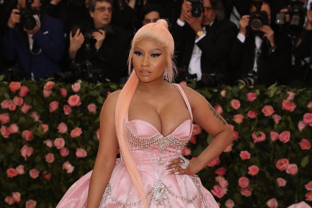 Nicki Minaj, who released the video video for her song "Super Freaky Girl."