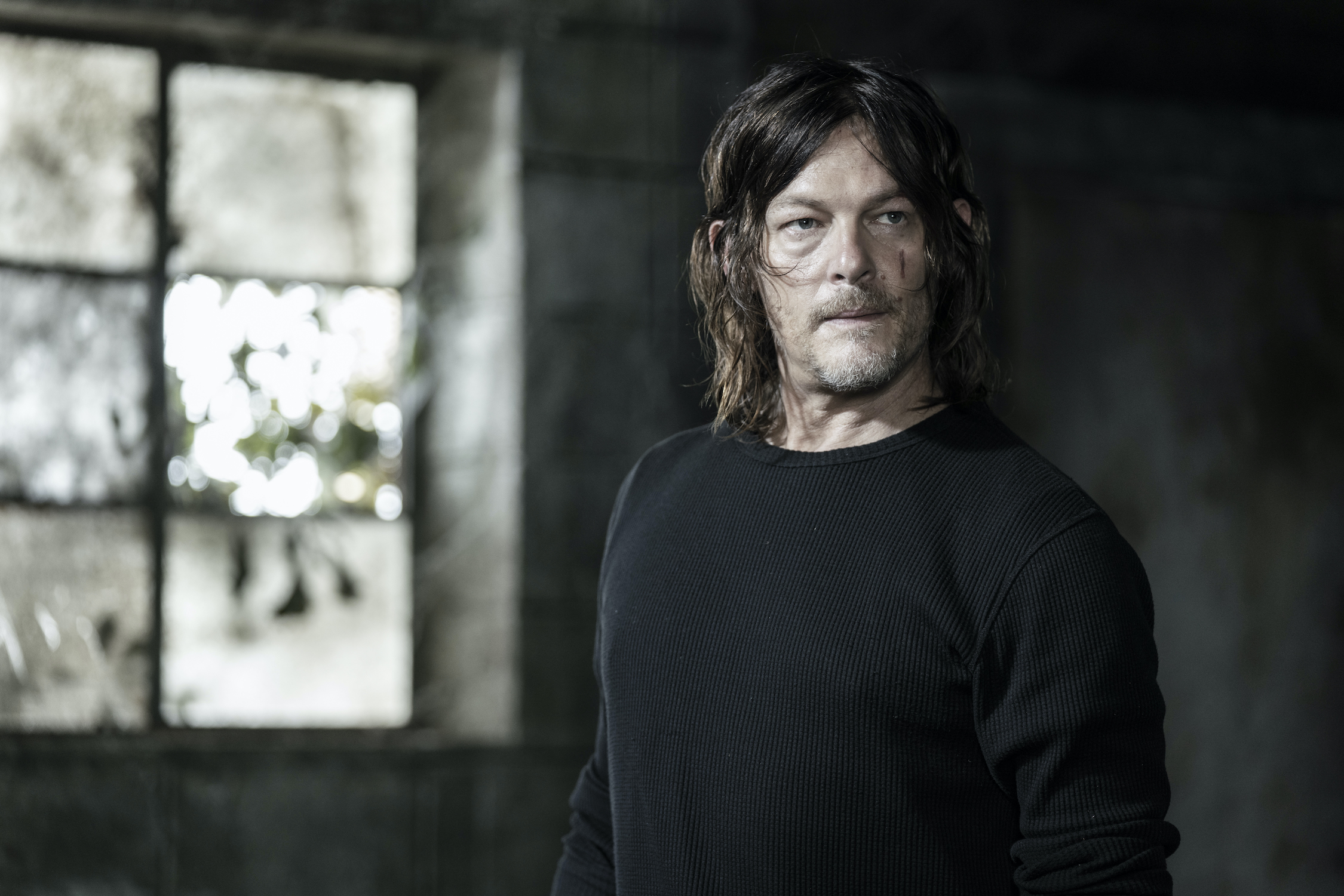 Norman Reedus as Daryl Dixon in season 11 of The Walking Dead