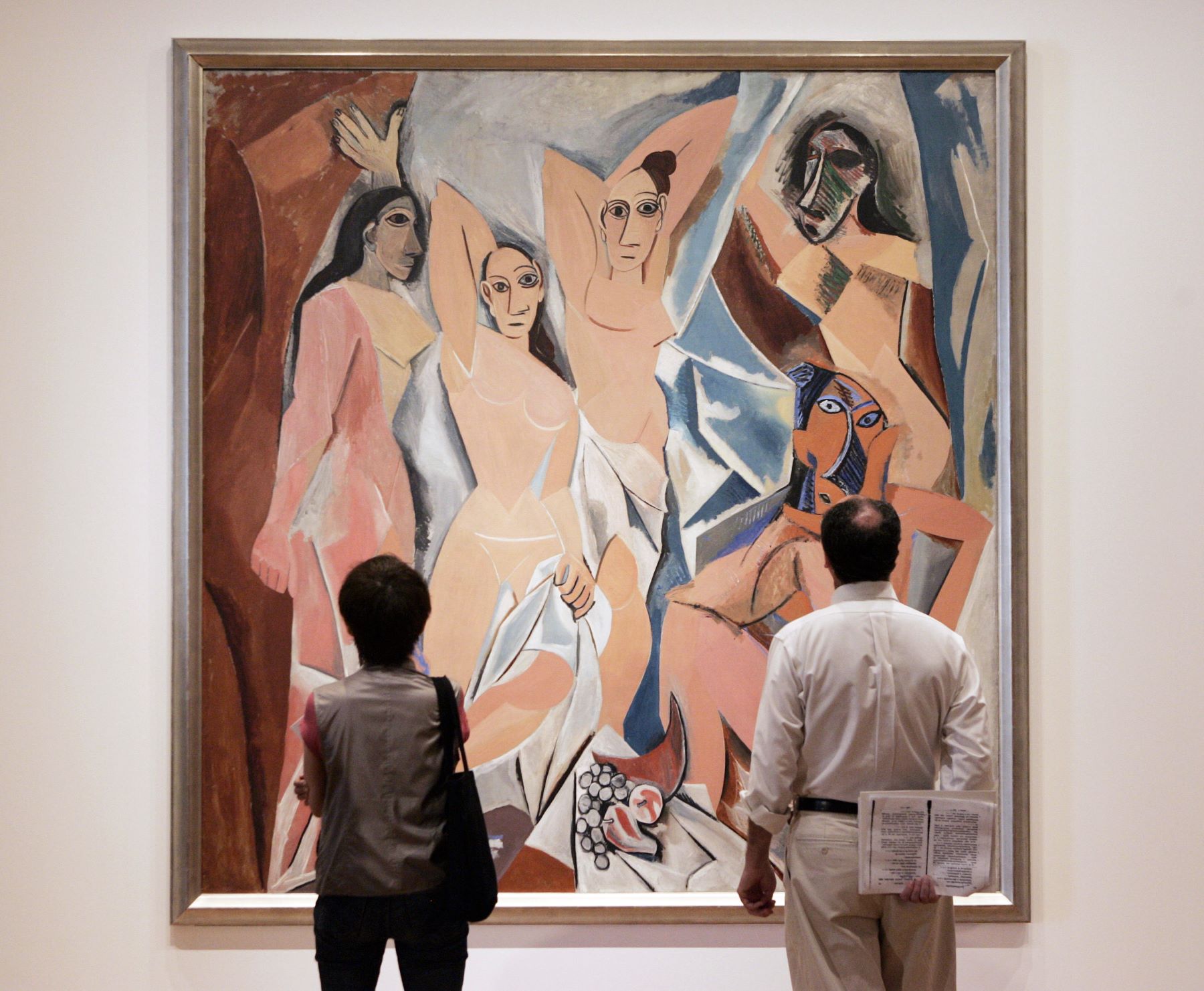 Pablo Picasso painting 'Les Demoiselles d'Avignon' which was argued to use in James Cameron's 'Titanic'