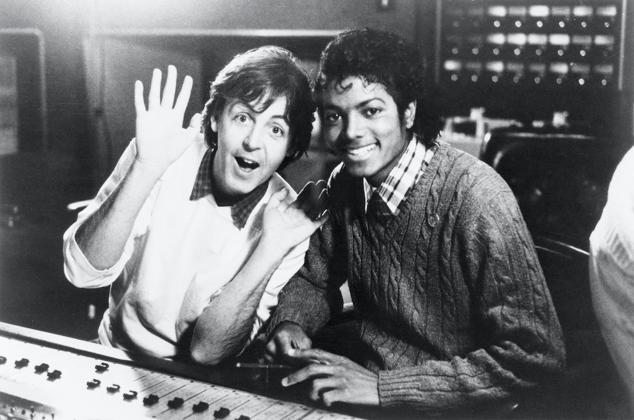 Paul McCartney (left) got a little defensive when Michael Jackson (right) cold called him about working together, but they collaborated on three songs in the early 1980s.