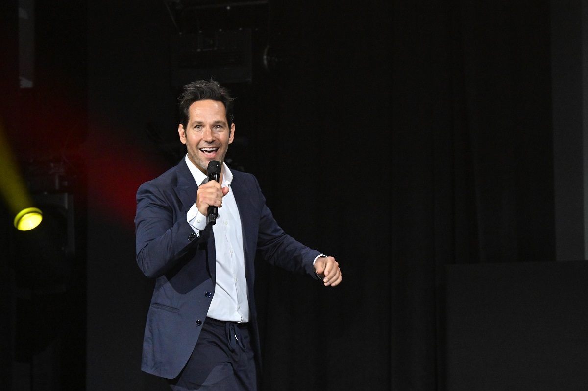Paul Rudd at the 2022 D23 Expo.