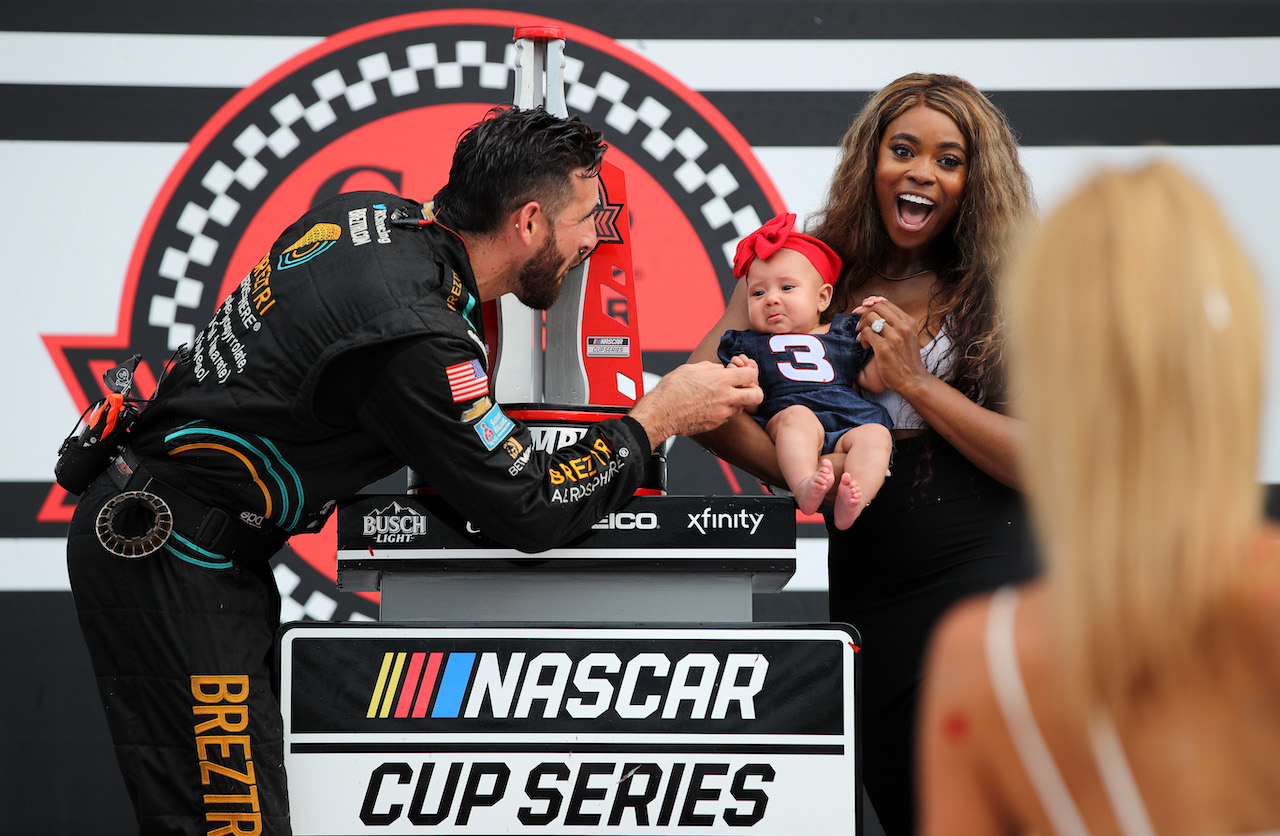 'Austin Dillon's Life in the Fast Lane's' Paul and Mariel Swan; the couple is happy to showcase interracial marriage