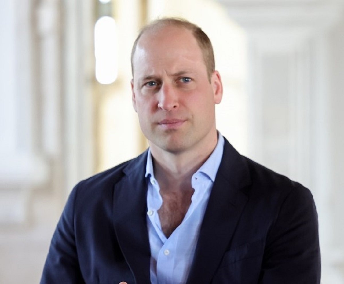 Prince William during a visit to Daystar Evangelical Church in Great Abaco, Bahamas