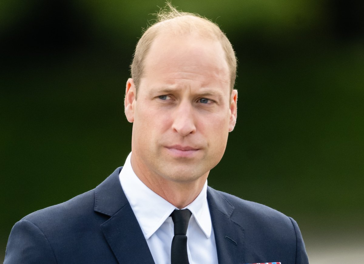 Prince William, who is next in line for the throne after King Charles III.