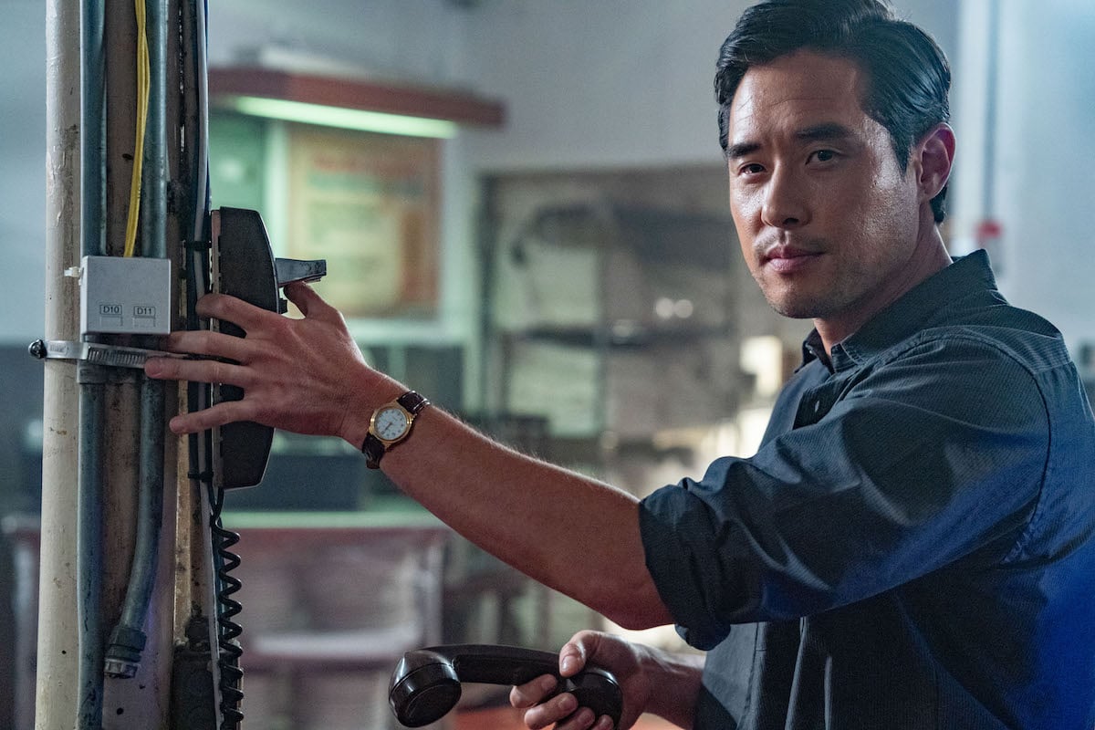 'Quantum Leap': Ben Song (Raymond Lee) makes a phone call in the past