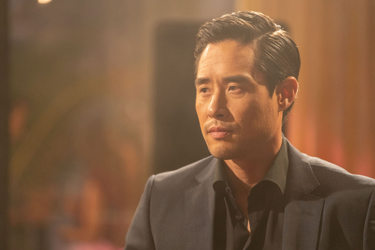 'Quantum Leap': Raymond Lee looks to his right