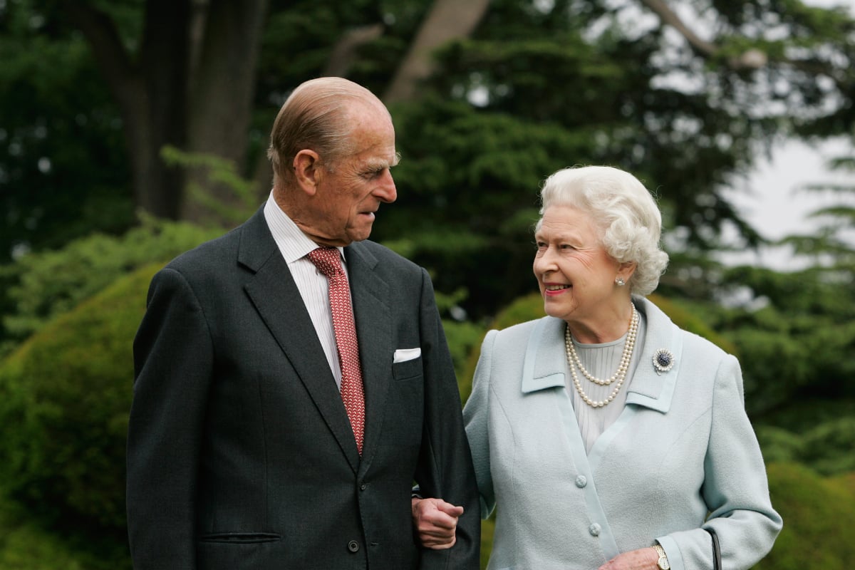 Queen Elizabeth II and Prince Philip, The Duke of Edinburgh re-visit Broadlands, to mark their Diamond Wedding Anniversary on November 20, 2007