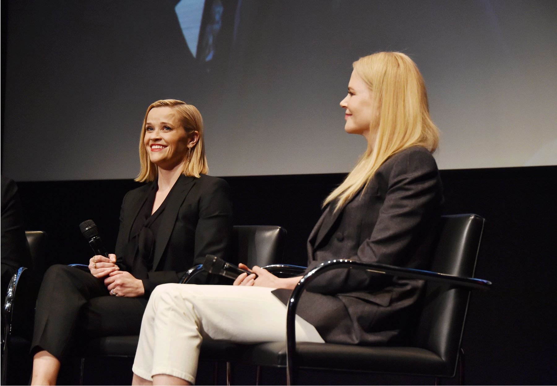 Reese Witherspoon and Nicole Kidman of 'Big Little Lies' at the Hammer Museum in Los Angeles, California