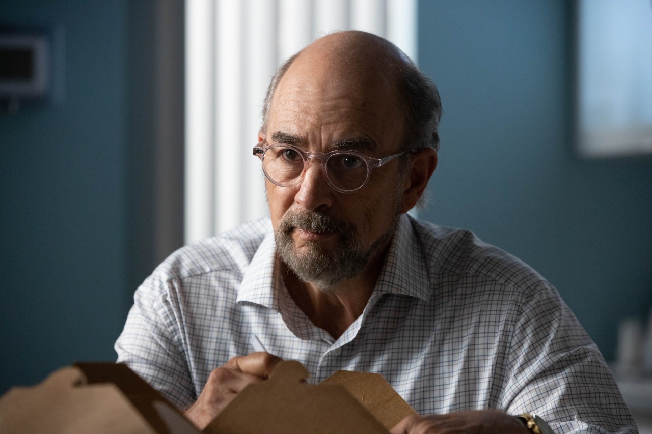 Richard Schiff as Aaron Glassman on The Good Doctor.