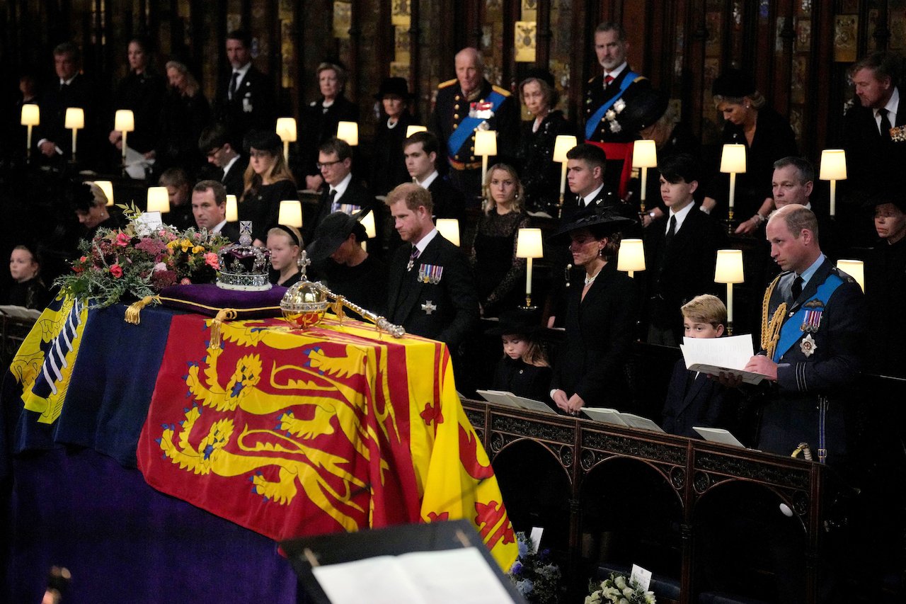 The royal family followed dress code rules and dressed in black for Queen Elizabeth's funeral.