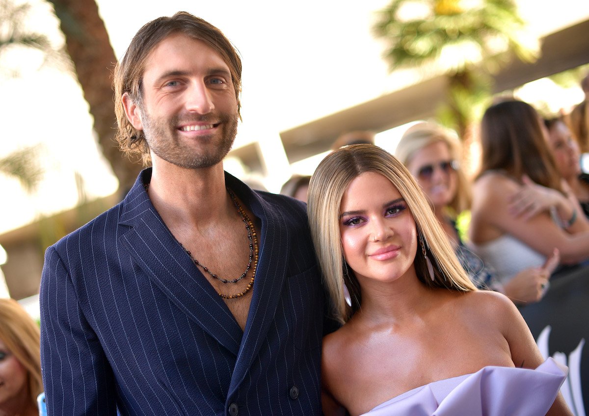 Ryan Hurd and Maren Morris attend the 54th Academy Of Country Music Awards in 2019