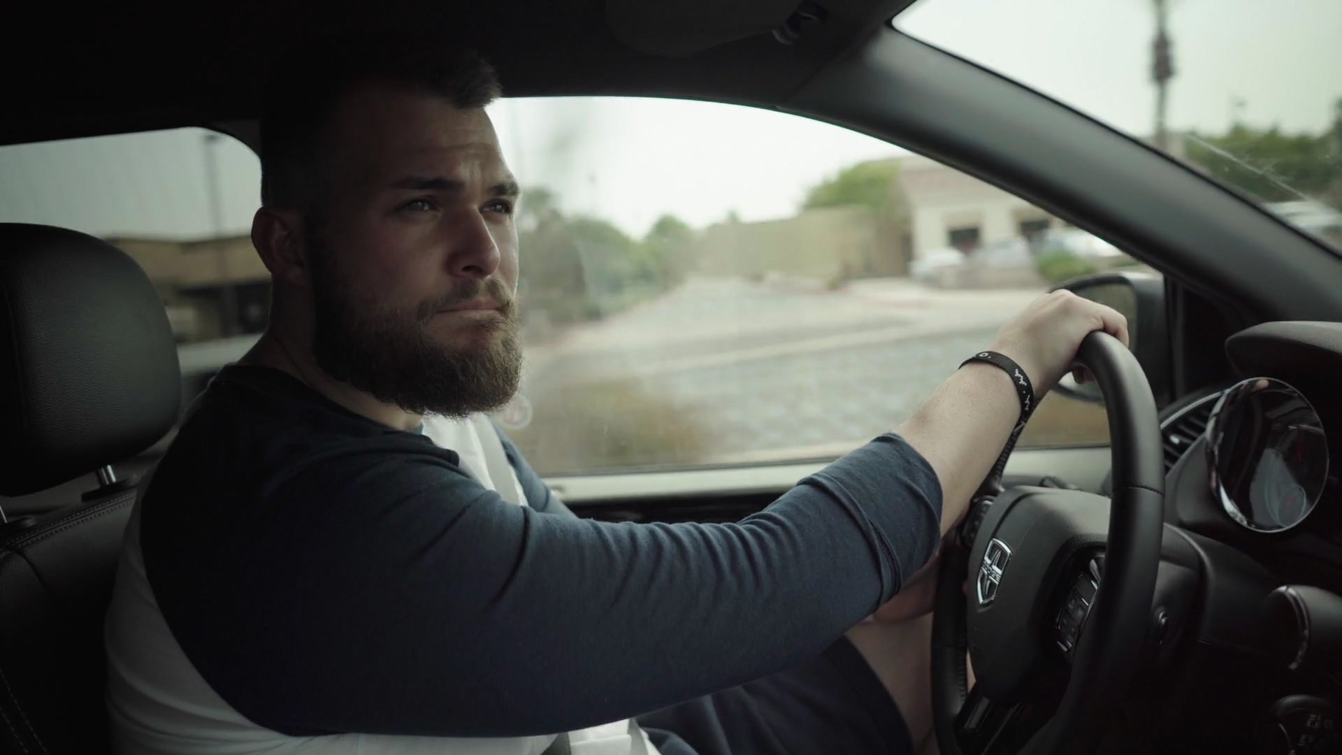 Colby Ryan driving a car in 'Sins of Our Mother' Netflix documentary