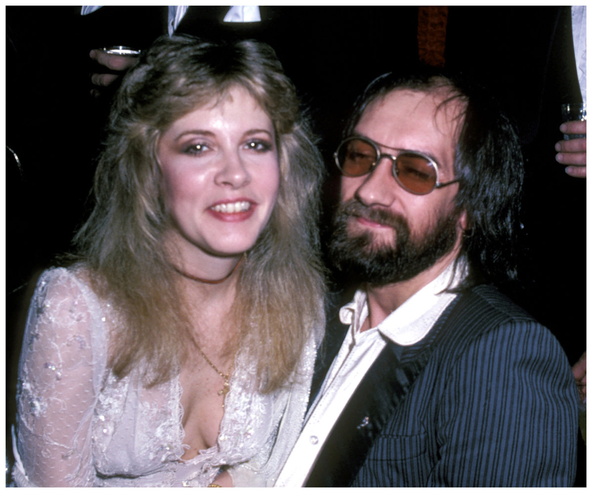 Stevie Nicks und Mick Fleetwood, die eine Affäre hatten, als sie bei Fleetwood Mac waren.