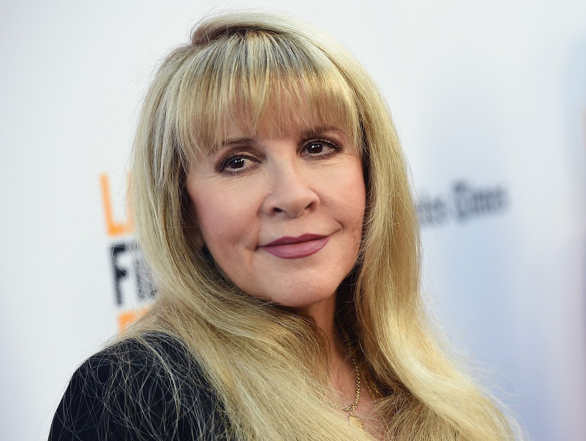 Stevie Nicks, the Fleetwood Mac singer who has been in relationships with several famous men.