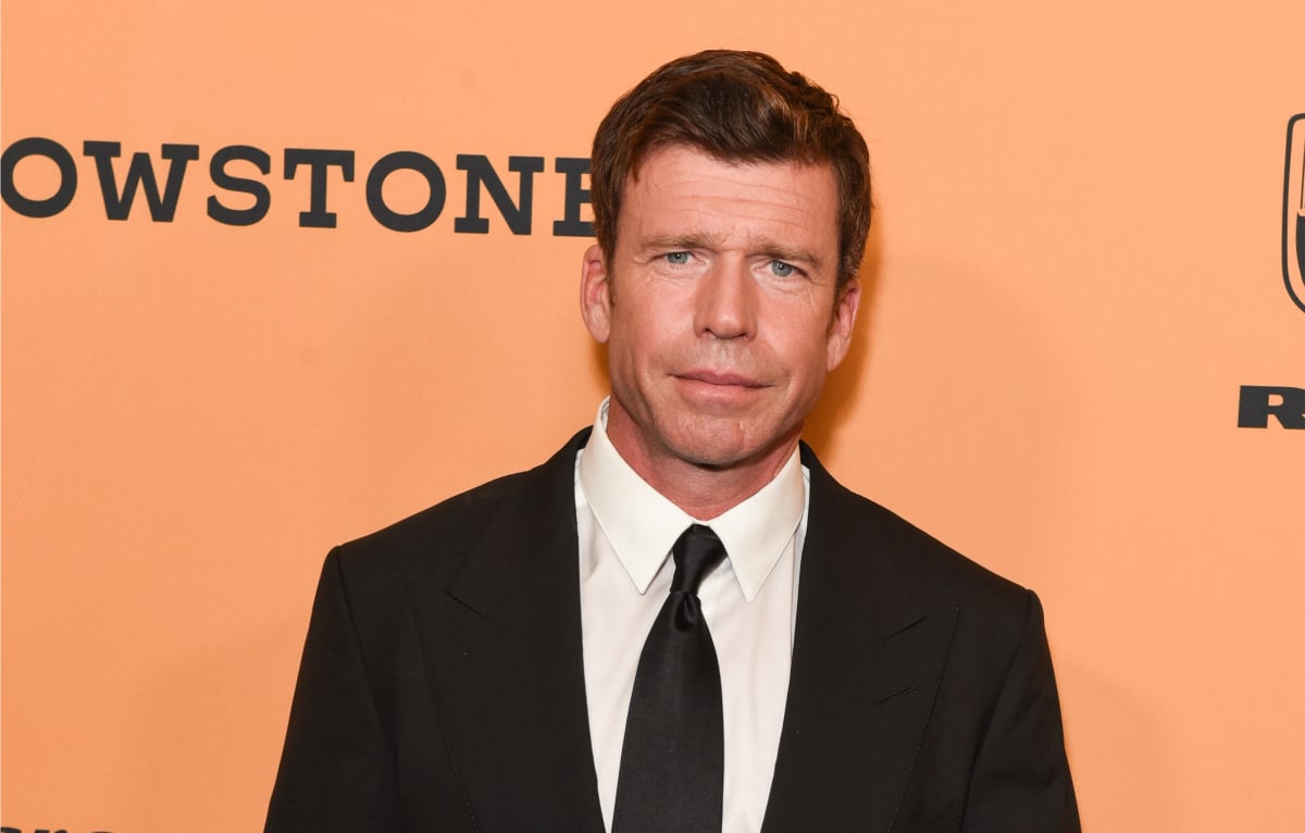 Taylor Sheridan — who created the drama Yellowstone attends the show’s premiere at Paramount Studios on June 11, 2018 in Hollywood, California