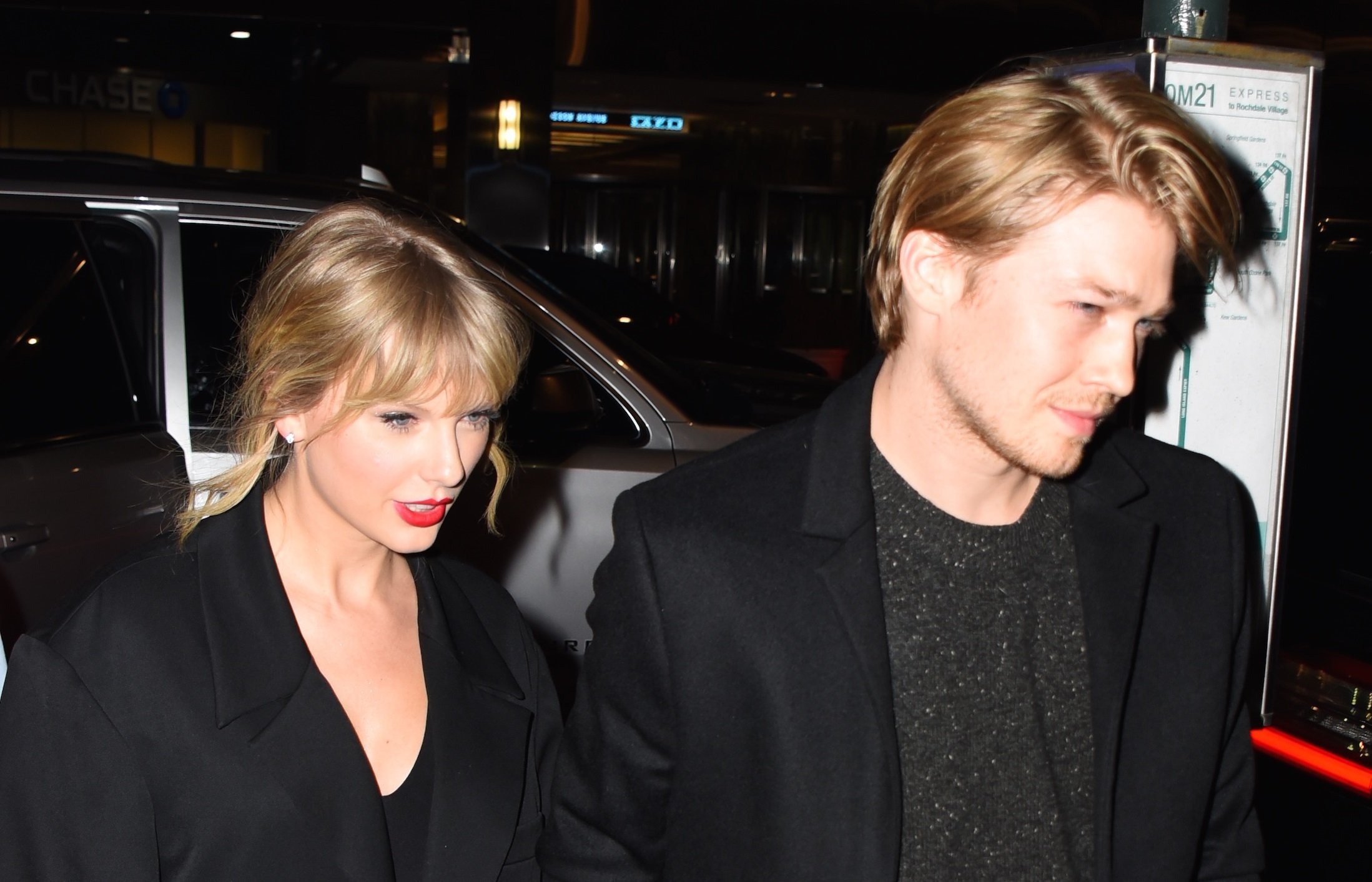 Taylor Swift and Joe Alwyn in New York City in 2019