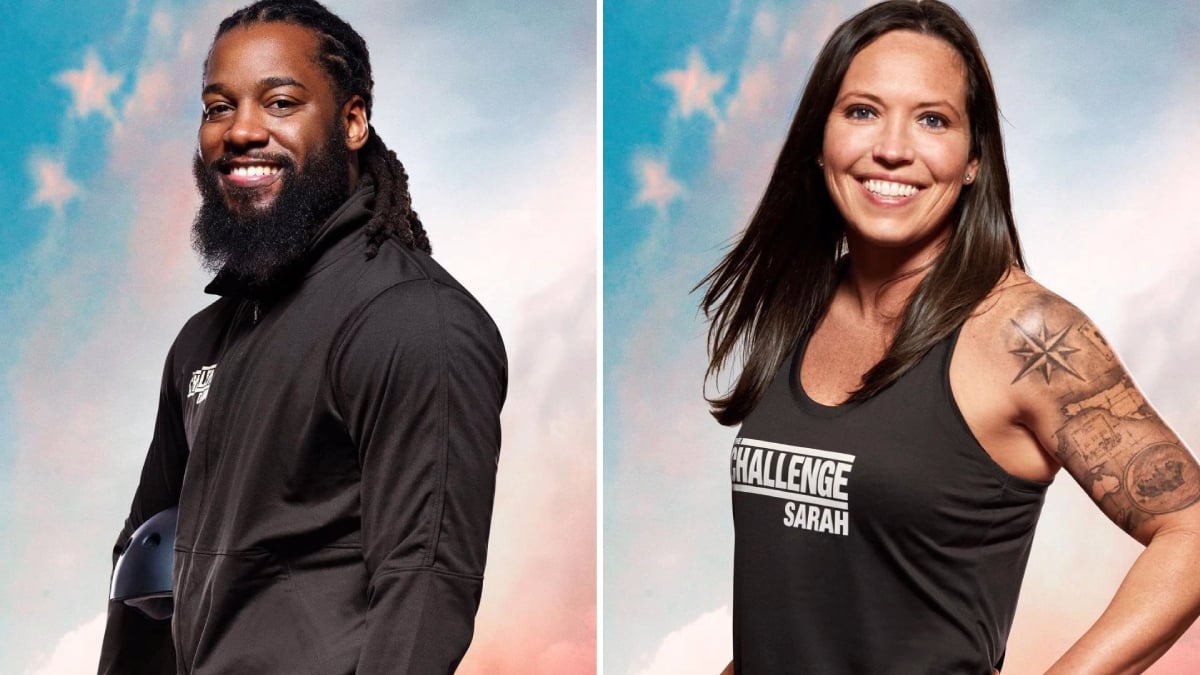 The Challenge: USA stars Danny McRay and Sarah Lacina in their official cast photos