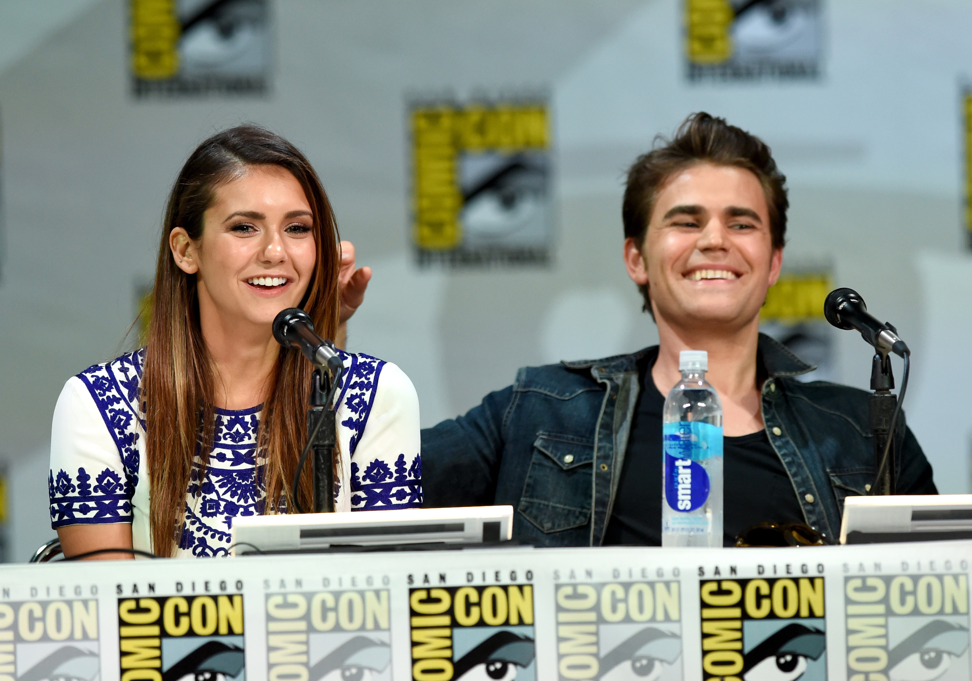 Nina Dobrev and Paul Wesley, whose show 'The Vampire Diaries' is leaving Netflix in September 2022,