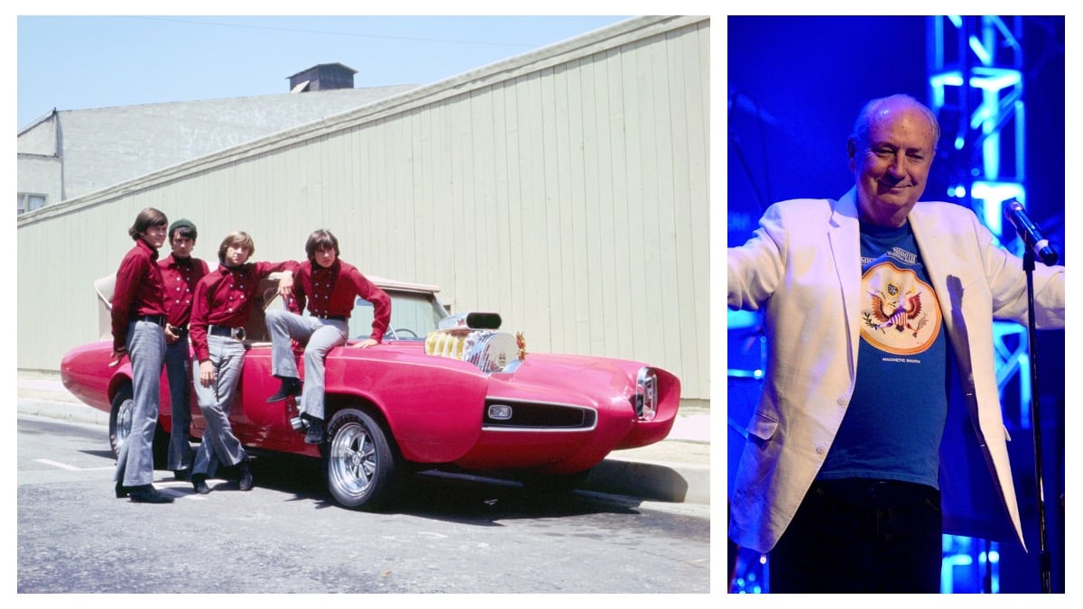 Mike Nesmith, pictured on right in 2017, realized how beloved the Monkees, pictured on the left in 1966