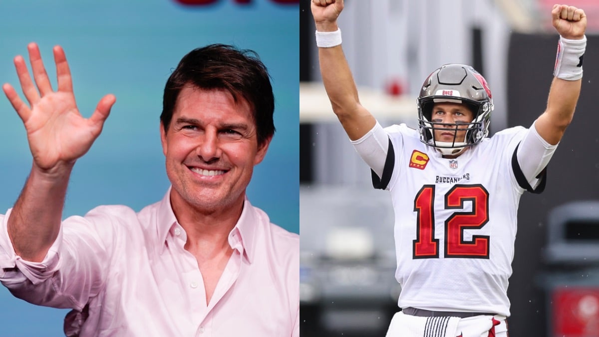 Tom Cruise (L) and Tom Brady (R) purchased the same car with a $3 million price tag.