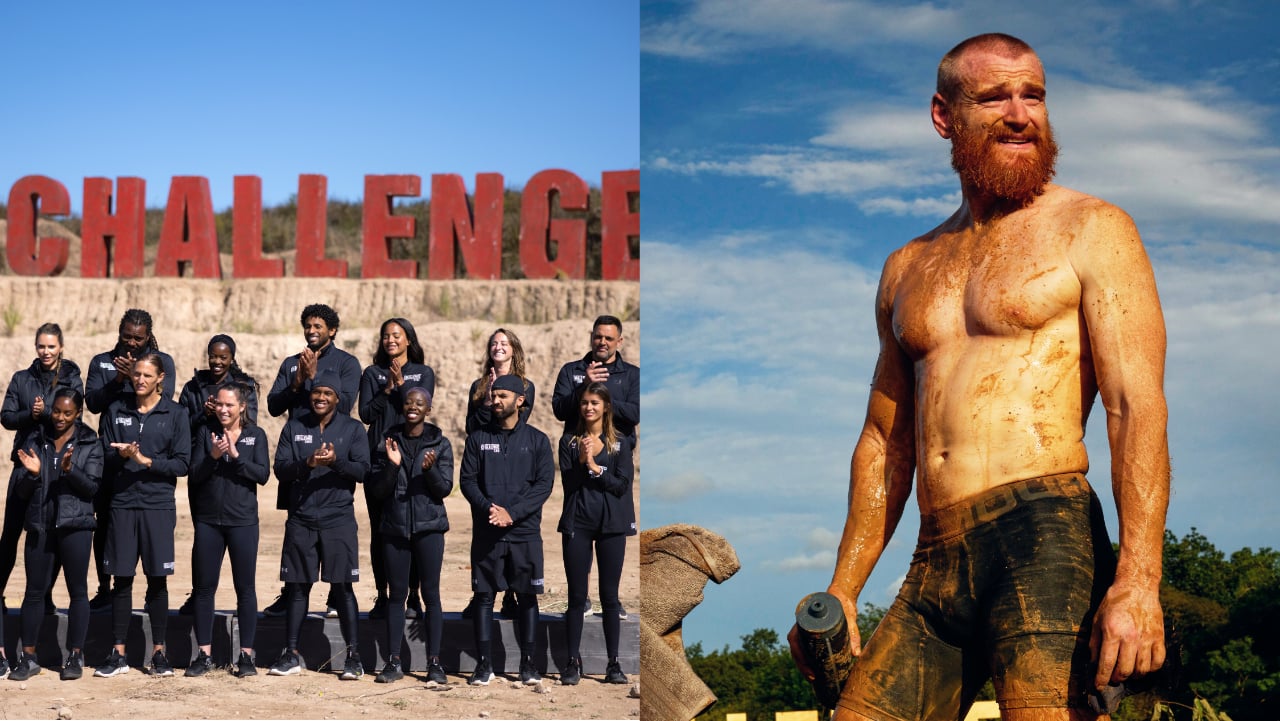 'The Challenge: USA' cast members Angela Rummans, Danny McCray, Justine Ndiba, Kyland Young, Kyra Green, Cayla Lee, Domenick Abbate, Desi Williams, Tyson Apostol, Sarah Lacina, David Alexander, Cashay Proudfoot, Leo Temory, and Alyssa Lopez and 'The Challenge' champ Wes Bergmann